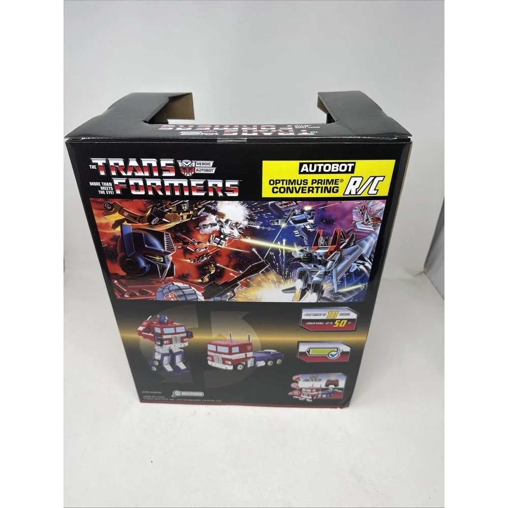 Jada Toys Transformers G1 Optimus Prime 12 inch Converting RC Toy - 33521